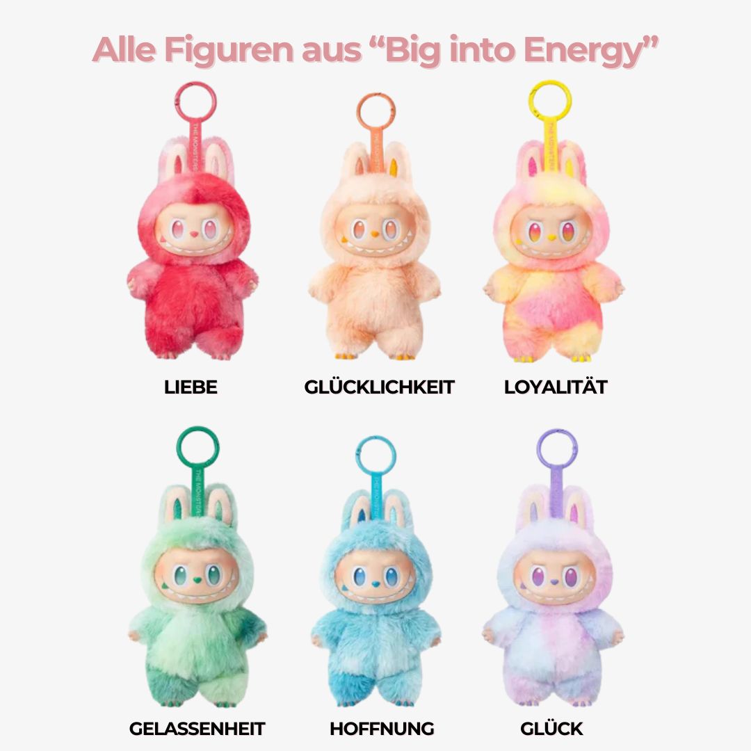 Labubu - Vollständiger Satz Big into Energy (6er Box)