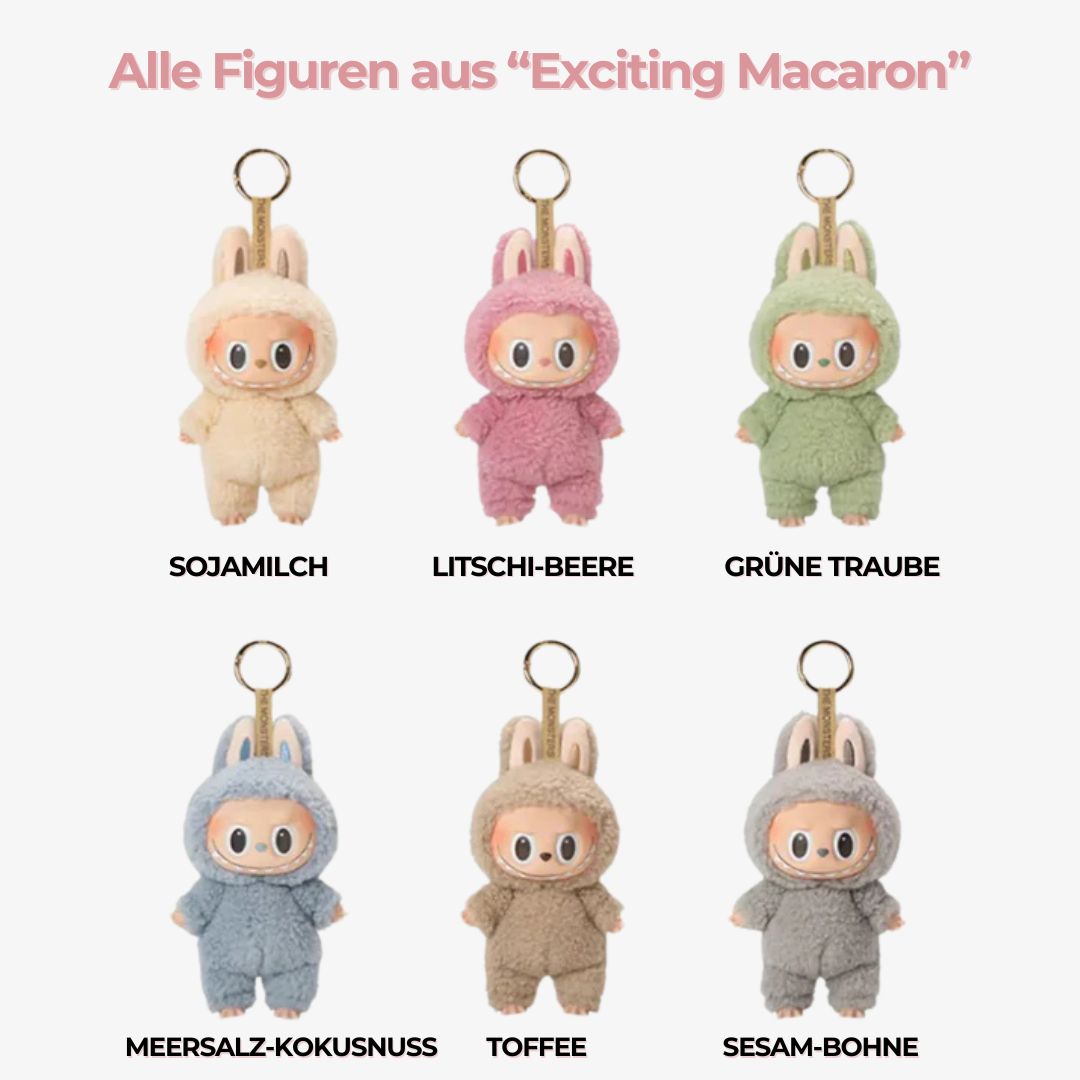 Labubu - Vollständiger Satz Exciting Macaron (6er Box)
