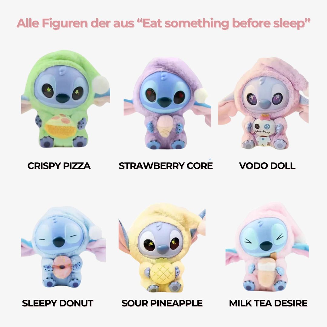 Labubu Stitch - Eat Something Before Sleep (6er Box)