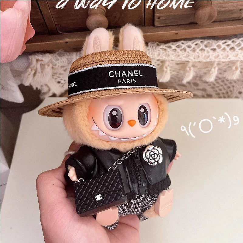 Chanel-Inspired Labubu Parisian Chic - (Labubu Not Inclued)
