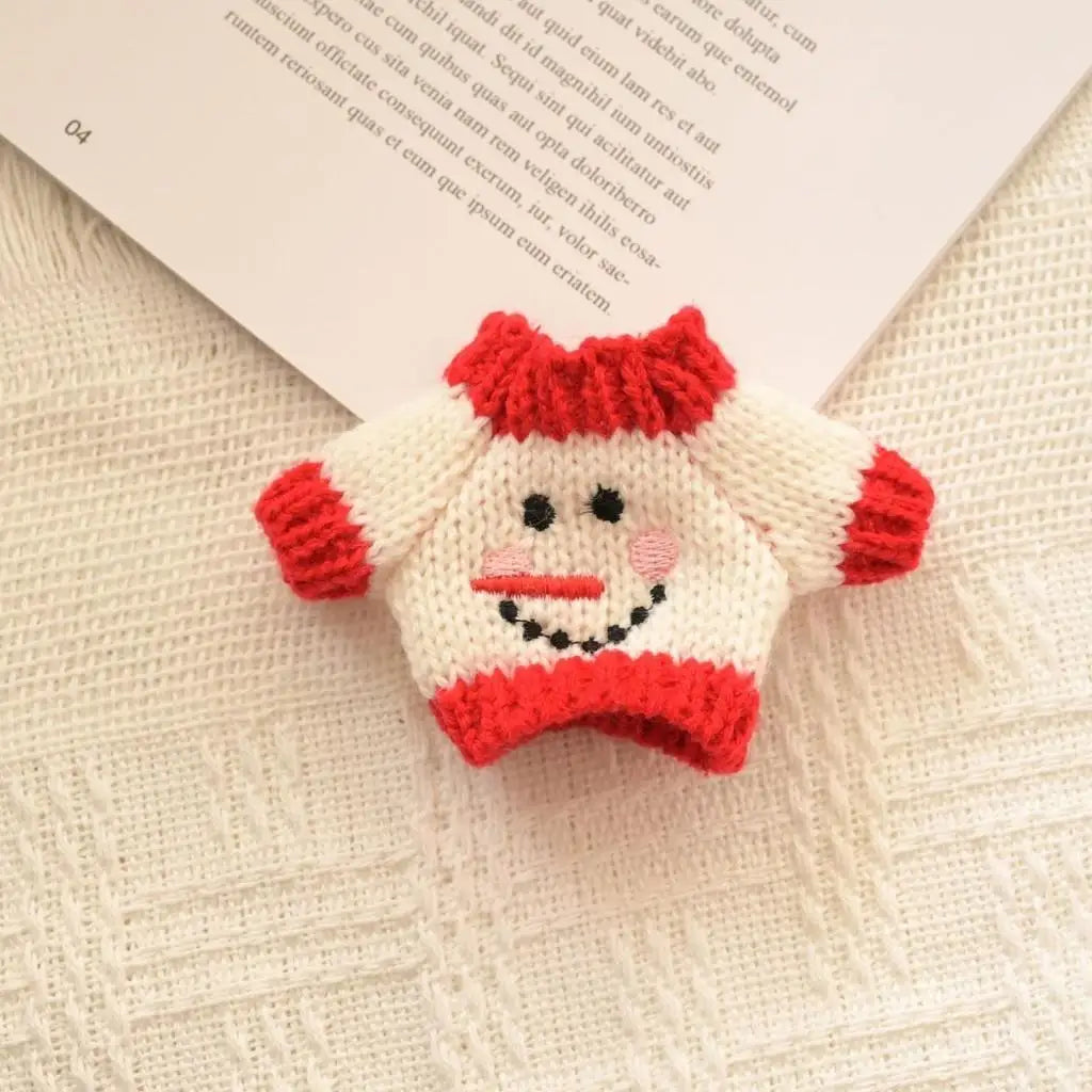 Candy Cane & Snowman Outfit